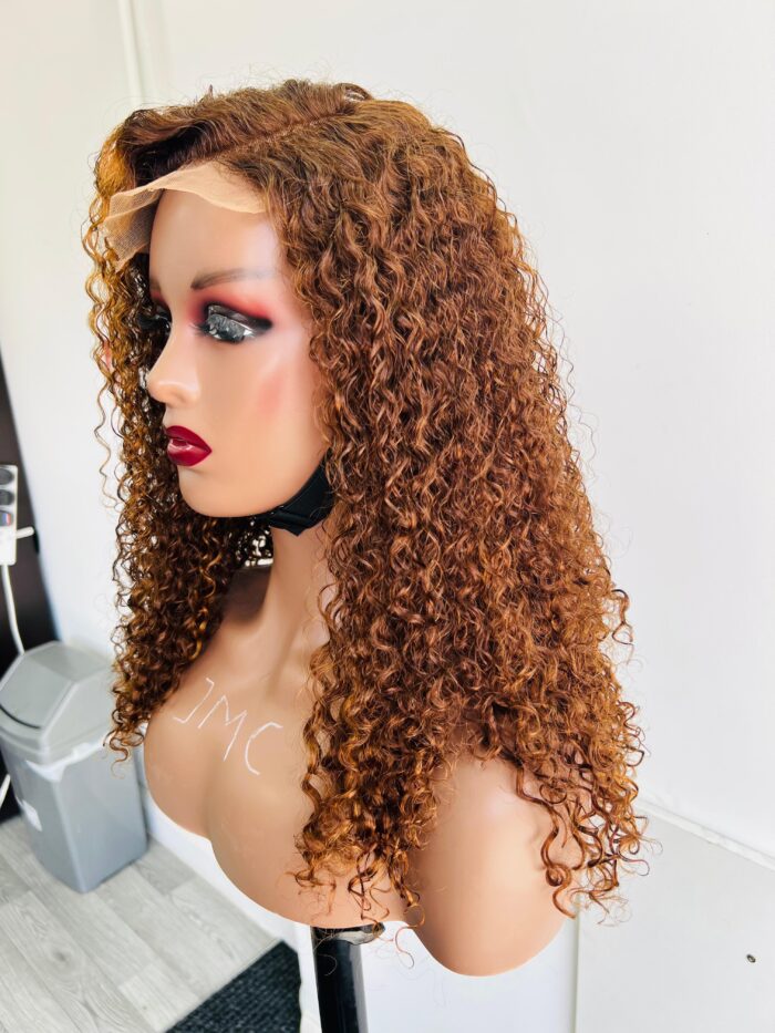 16 inches pixie curls with 4x4 closure - Image 3
