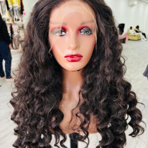 26 inches Burmese curls with 13 by 5 frontal