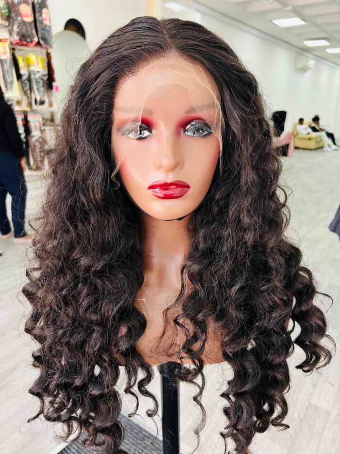 26 inches Burmese curls with 13 by 5 frontal