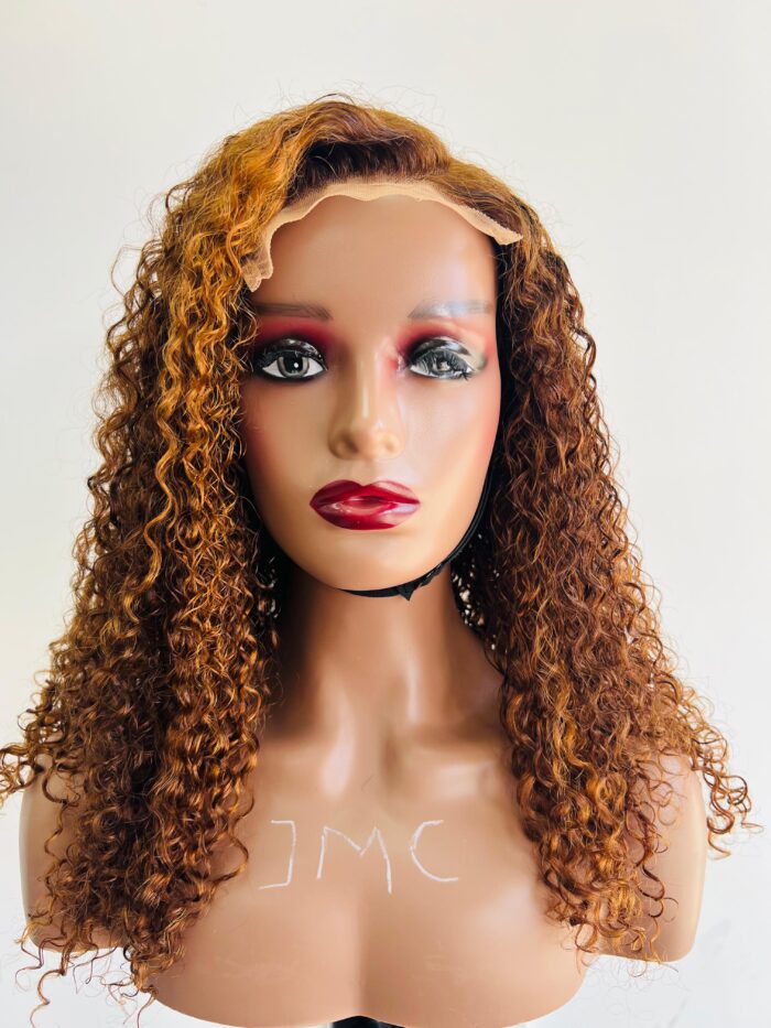 16 inches pixie curls with 4x4 closure - Image 4