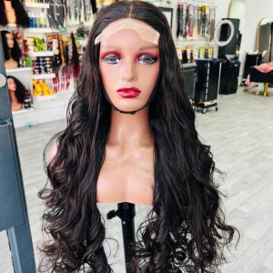 30 inches supper double drawn bounce with 4 by 4 closure