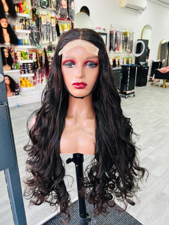 30 inches supper double drawn bounce with 4 by 4 closure